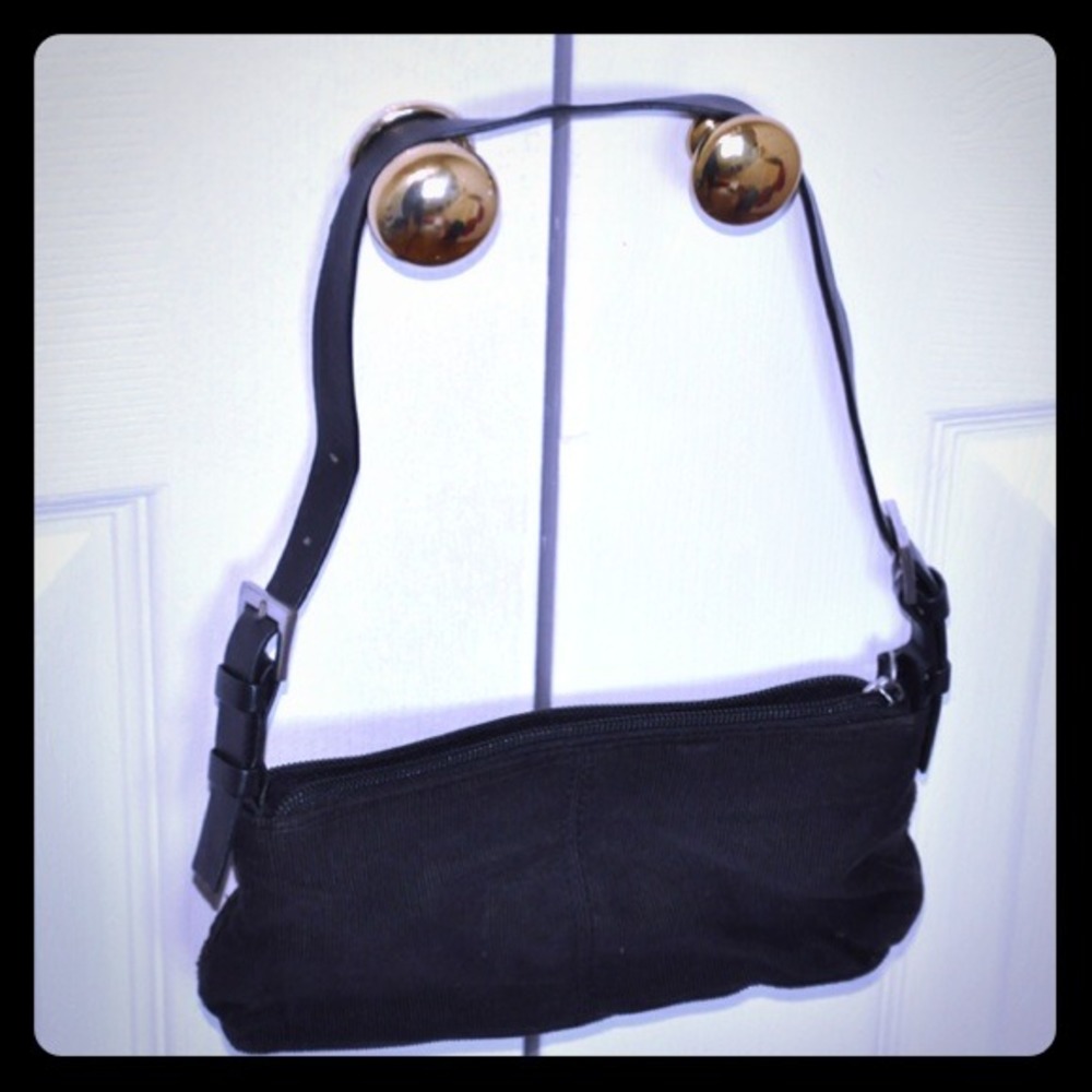 Black tiny evening bag